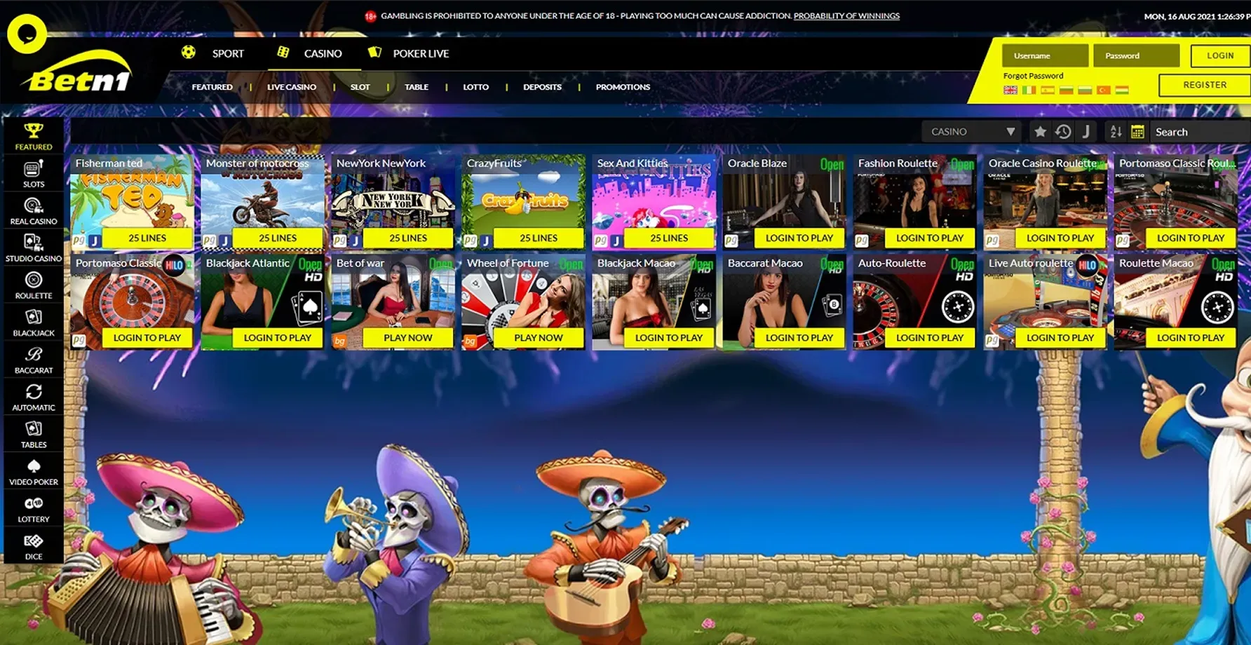 Betn1 Casino