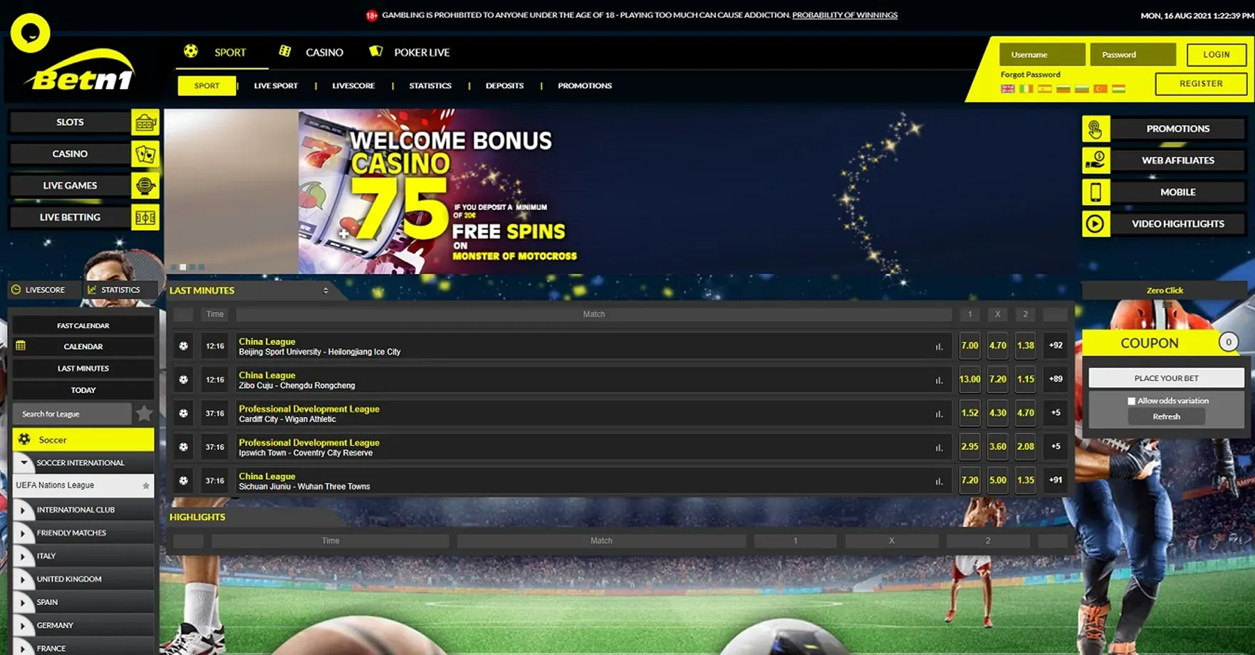 Betn1 Casino